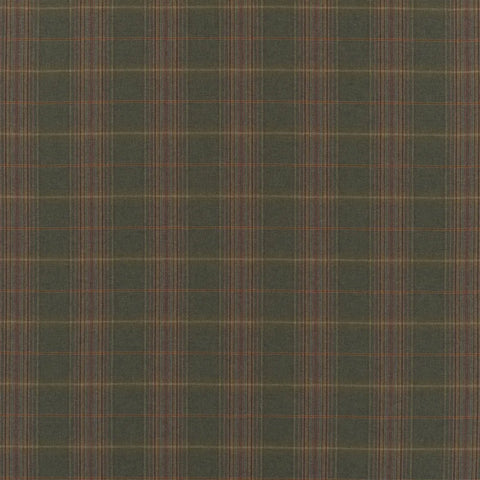 Farnham Plaid Olive Fabric