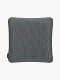 Janette Anthracite & Olive Green Cushion