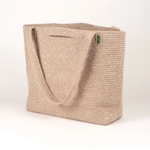 Cristina Sustainable Large Shopper in Camel