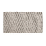 Montaria Handwoven Rug From Upcycled Materials in Camel